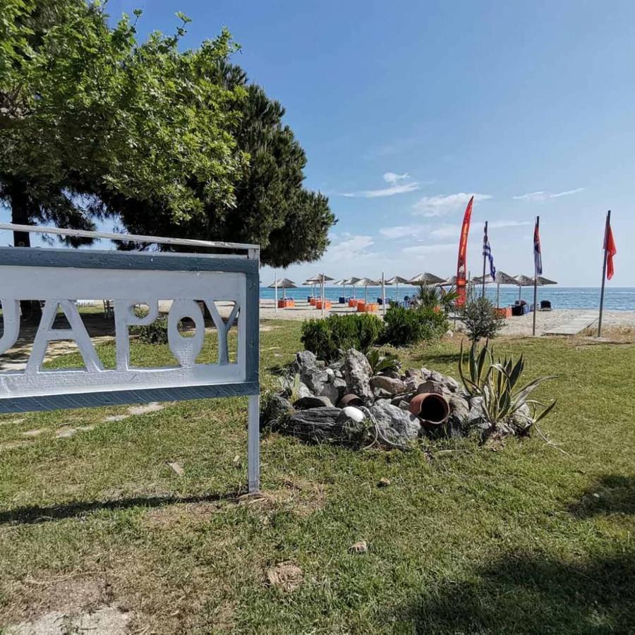 Psarou Apartments Paralía Skotínis Buitenkant foto
